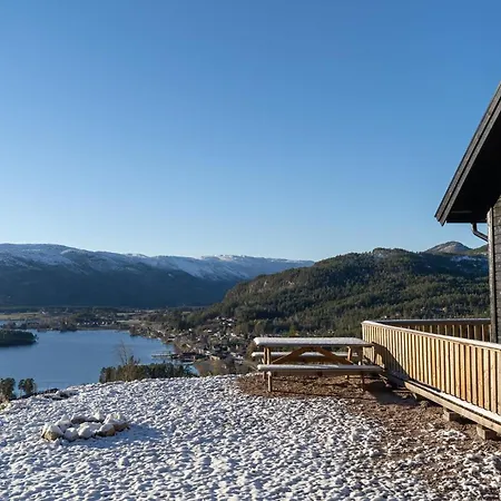 Furuhus | 8p | Met Sauna Сasa de vacaciones Vradal