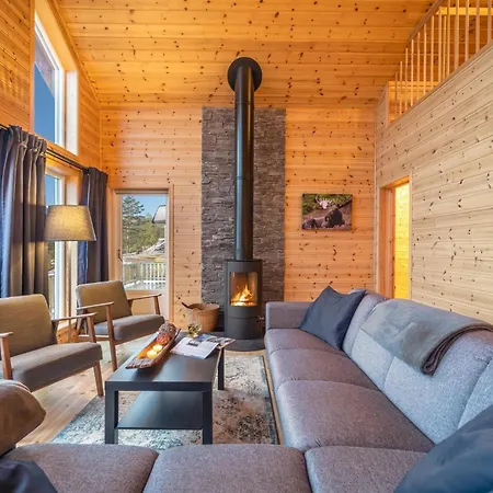 Furuhus | 8p | Met Sauna Сasa de vacaciones